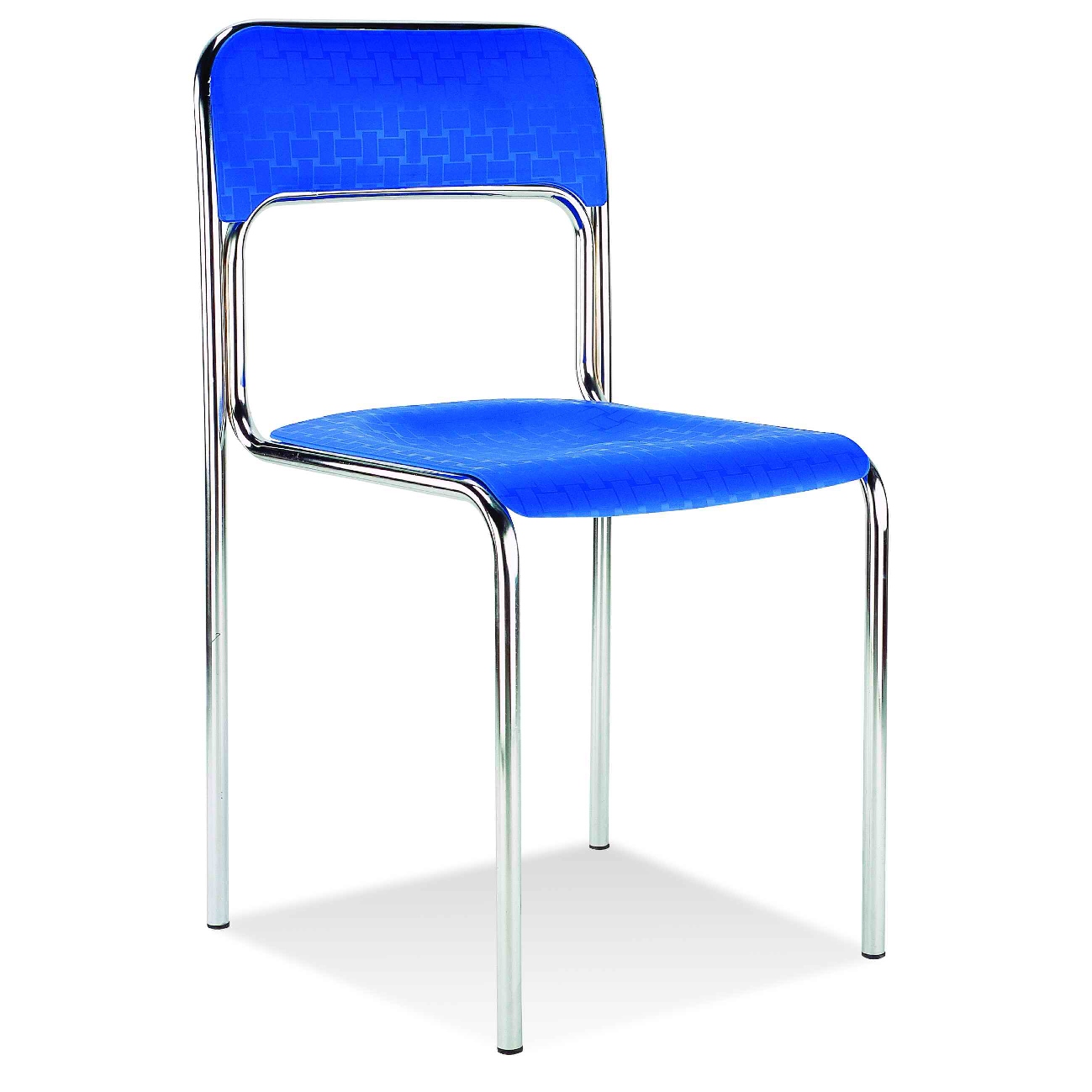 Посетителски стол - Cortina син